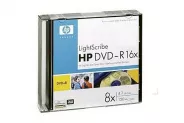 DVD-R LS 4.7GB 120min 8x HP (кут. 5mm за 1бр.)