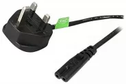   AC Power supply cable cord 2-pin (C7-UK 1.8m)
