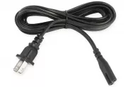 Кабел захранващ AC Power supply cable cord 2-pin (C7-US 1.8m)