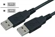  USB 2.0 A/A 1.5m PC cable (Cable-140HS)