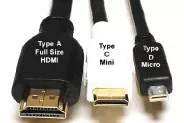 Кабел HDMI to micro HDMI Full HD Cable Black [HDMI to HDMI-D 1.5m] PVC