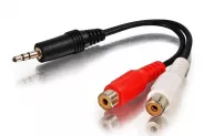  Cable Adapter [3.5mm JACK(M) to 2 RCA(F) 0.2m]