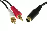  Cable Audio Video [S-Video(M) to 2 RCA(M) 1.5m]
