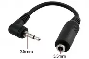 Кабел Cable Adapter [2.5mm JACK(M) to 3.5mm JACK(F) 0.2m]