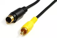  Cable Audio Video [S-Video(M) to RCA(M) 1.5m]