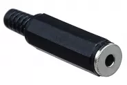 Букса Cable Audio Video Connector [3.5mm JACK(F) Socket Stereo Plastic]