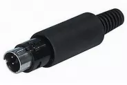 Букса Cable Audio Video Connector [Mini Din(M) 4pin Plastic]
