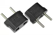 Адаптер AC Power Plug Travel Adapter Converter (US EU to EU 2-pin)