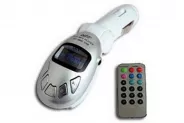 Трансмитер Car MP3 FM (FMT-100S) - SD/MMC/USB Remoote controll