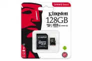 Флаш Памет SDXCM 128GB Flash Card (Kingston micro 1x Adapter UHS-I Cl 10)