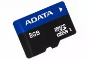   SDHC   8GB Flash Card (A-Data micro UHS-I)