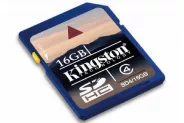   SDHC  16GB Flash Card (Kingston Class 4)
