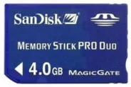 Флаш Памет MS ProDuo   4GB Flash Card (SanDisk SDMSPD-4096-A10)
