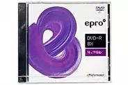 DVD+R 4.7GB 120min 8x ePro (кут. 5mm за 1бр.)