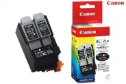 Глава Canon BC-21e 4-Color Ink Cartridge 9+3х5ml (Canon BC-21e)