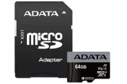 Флаш Памет SDXCM  64GB Flash Card (A-Data micro UHS-I U3 V30)