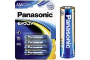 Батерия 1.5V R03 size AAA battery Alkaline (Panasonic Evolta) оп.8 за 1бр