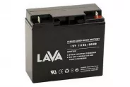 Батерия 12V 18Ah Lead Acid battery 181/76/167mm (Lava Pb 12V/18Ah)