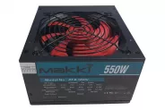 Захранващ блок 550W (MAKKI-ATX550V-120) - PFC ATX Power Supply 120mm