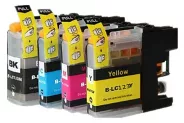 Патрон Brother LC123 LC125 LC127 Y Yellow Ink 14ml (G&G ECO DCP-J4110)