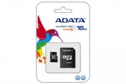 Флаш Памет SDHC  16GB Flash Card (A-Data micro 1xAdapter Class 4)