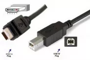  USB 2.0 A to 5pin mini-A 1.8m (Cable HP Q2164-61600)