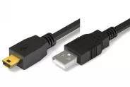  USB 2.0 A to 5pin mini-B 3m (Cable-161/3)