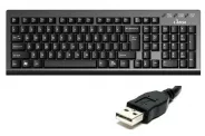  OMEGA (KB-1000) - USB Slim - Black US / BG