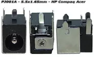  DC Power Jack PJ001A 5.5x1.65mm (HP Compaq Acer Alienware)