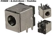  DC Power Jack PJ009 6.3x3.0mm (Toshiba)