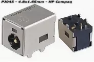  DC Power Jack PJ045 4.8x1.65mm (HP Compaq)