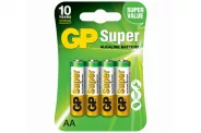  1.5V R6 size AA battery Alkaline (GP15A-2UE4) Super .4  1