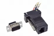   RS-232 to RJ45 Converter [Roline DB9/M to RJ45/F Adapter]