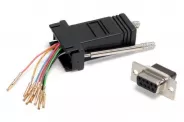   RS-232 to RJ45 Converter [Roline DB9/F to RJ45/F Adapter]