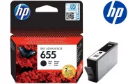  HP 655 Black InkJet Cartridge 550 pages 24ml (CZ109AE)