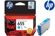  HP 655 Cyan InkJet Cartridge 600 pages 15ml (CZ110AE)