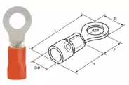    Red Ring ANSI #10 (RV1.25-5L) .10