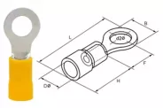    Yellow Ring ANSI #8 (RVS5.5-4) .10