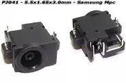  DC Power Jack PJ041 5.5x1.65x3.0mm (Samsung Mpc Transport)