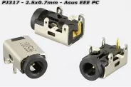  DC Power Jack PJ317 2.5x0.7mm (Asus EEE PC)