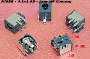  DC Power Jack PJ055 4.8x1.65mm (Acer HP Compaq)