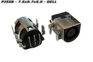  DC Power Jack PJ558 7.5x0.7x5.0mm (DELL)