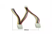  Cable 3  4Pin Molex (M) Connector 30cm (ATX PSU Connector)