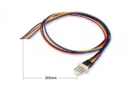  Cable 4Pin Molex Fan (M) Connector 20cm (Molex Fan Connector)