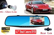 ���������������� �������� � 2 ������ (4.3'' 12MP dual camera DVR Full HD)