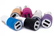  Car Charger 12-24V to 5.0V 2.1A 10W 2xUSB (Phontres CC87 2.1A)