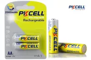  1.2V AA battery NiMH 2000mAh (PKCELL) .2  1.