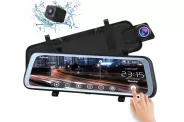 ���������������� �������� � 2 ������ (10'' ��� dual camera DVR Full HD)