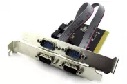  PCI to RS232 DB9 4x Com Port (No Brand)