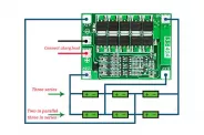 BMS   3S  Li-ion Li-pol  (11.1V BMS 3S 40A 18650)